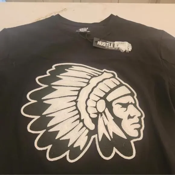 Hustle Gang Mens Large Black Shirt Quality  Uniform Long Sleeve Sporting Goods - Picture 2 of 12